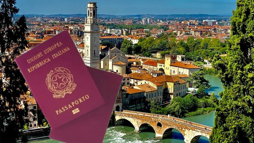 Passaporte italiano passou a obter 190 destinos isentos de visto